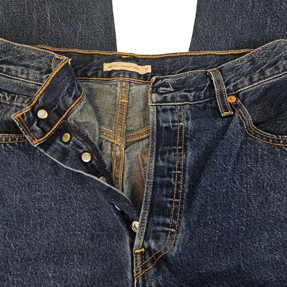 Womens 31 Workwear Outdoor Farm Western Straight Bootcut Jeans Levi's Premium - Picture 7 of 16